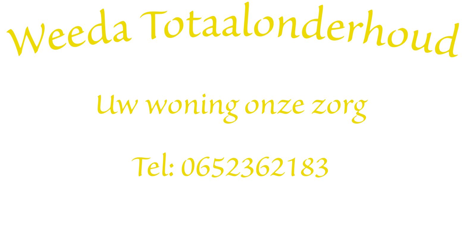 Weeda Totaalonderhoud